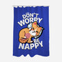 Don't Worry Be Nappy-None-Polyester-Shower Curtain-Boggs Nicolas