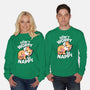 Don't Worry Be Nappy-Unisex-Crew Neck-Sweatshirt-Boggs Nicolas