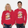 Don't Worry Be Nappy-Unisex-Crew Neck-Sweatshirt-Boggs Nicolas