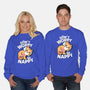 Don't Worry Be Nappy-Unisex-Crew Neck-Sweatshirt-Boggs Nicolas