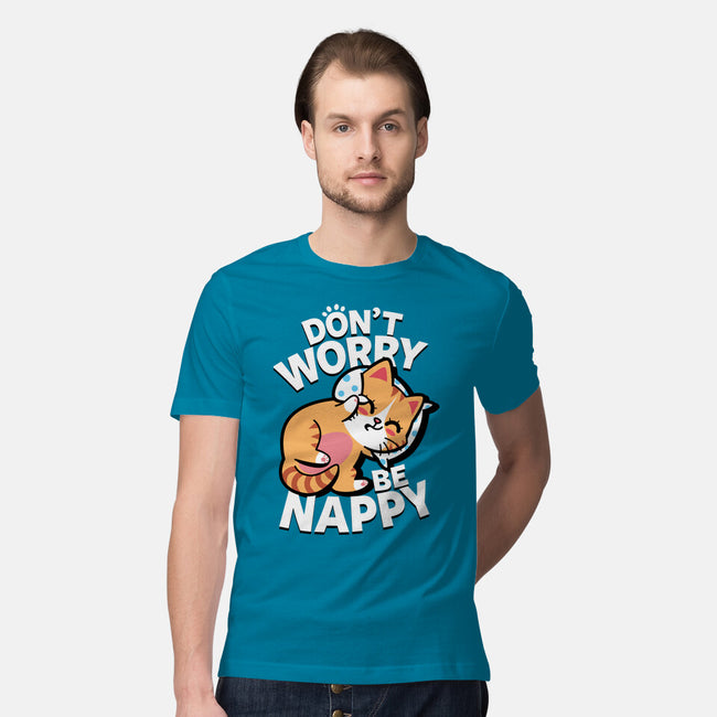 Don't Worry Be Nappy-Mens-Premium-Tee-Boggs Nicolas