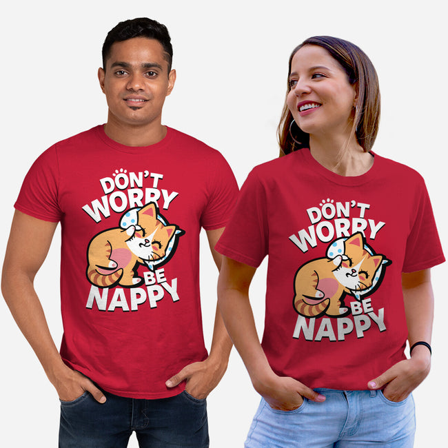 Don't Worry Be Nappy-Unisex-Basic-Tee-Boggs Nicolas