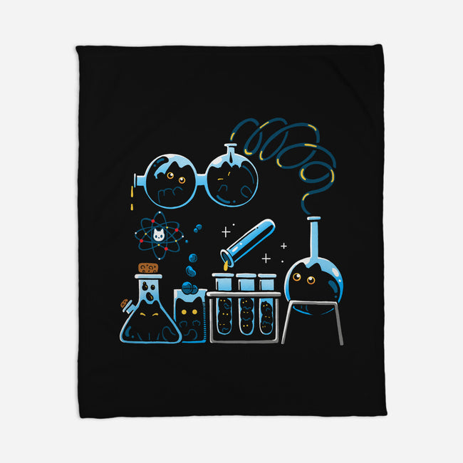 Chemical Kittens-None-Fleece-Blanket-Vallina84