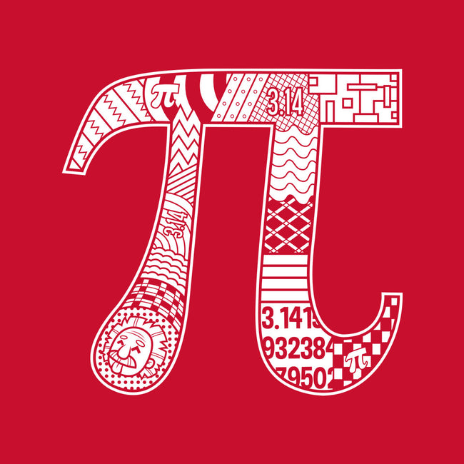 Pi Doodle-None-Removable Cover w Insert-Throw Pillow-krisren28