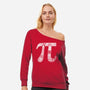 Pi Doodle-Womens-Off Shoulder-Sweatshirt-krisren28