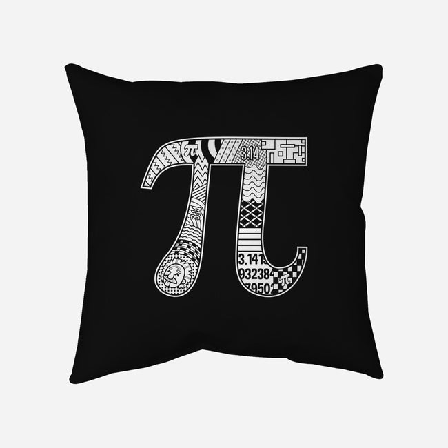 Pi Doodle-None-Removable Cover w Insert-Throw Pillow-krisren28