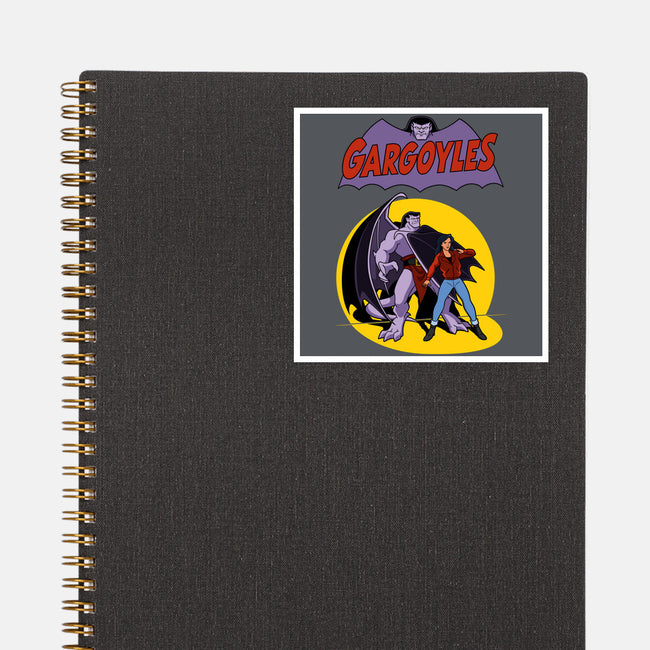 Gargoyles Cover-None-Glossy-Sticker-jasesa