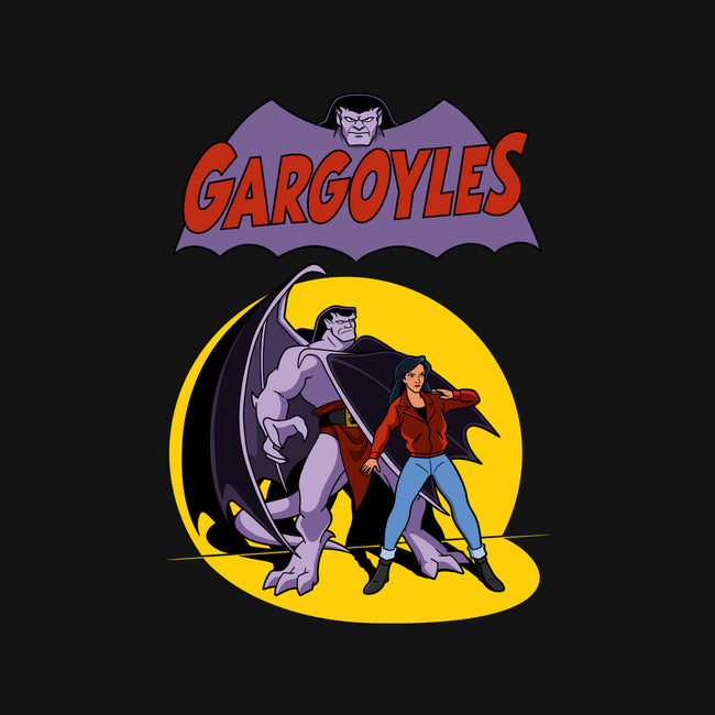 Gargoyles Cover-Mens-Long Sleeved-Tee-jasesa