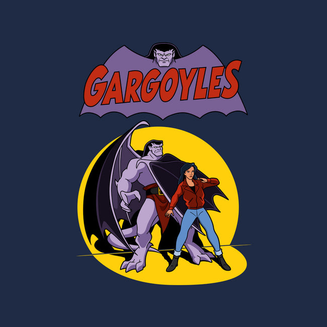 Gargoyles Cover-Womens-Basic-Tee-jasesa