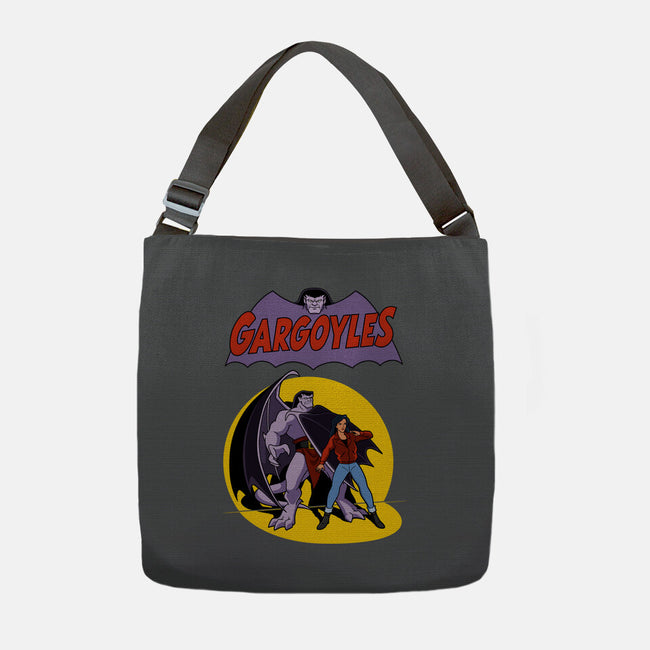 Gargoyles Cover-None-Adjustable Tote-Bag-jasesa