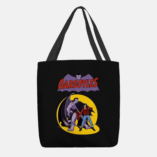 Gargoyles Cover-None-Basic Tote-Bag-jasesa