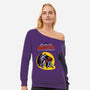 Gargoyles Cover-Womens-Off Shoulder-Sweatshirt-jasesa