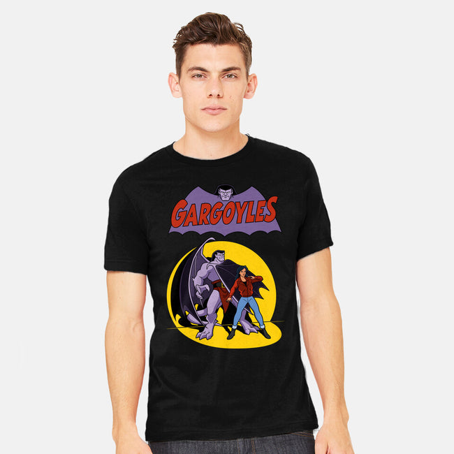 Gargoyles Cover-Mens-Heavyweight-Tee-jasesa