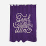 Good Things Take Wine-None-Polyester-Shower Curtain-Estudio Horta