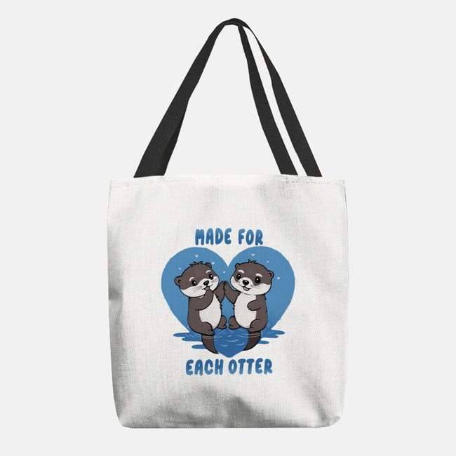 Made For Each Otter-None-Basic Tote-Bag-Trendlory