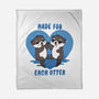 Made For Each Otter-None-Fleece-Blanket-Trendlory