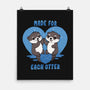 Made For Each Otter-None-Matte-Poster-Trendlory