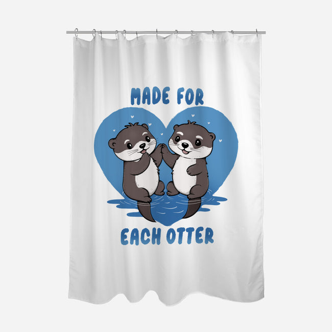 Made For Each Otter-None-Polyester-Shower Curtain-Trendlory