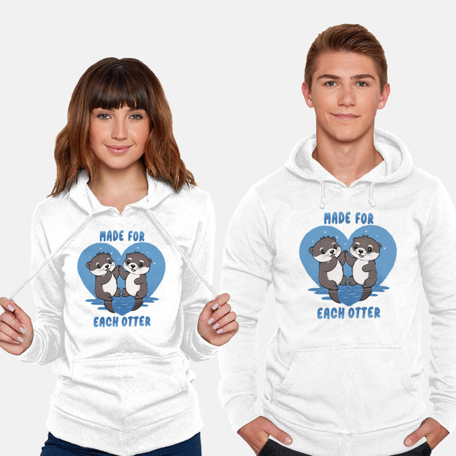 Made For Each Otter-Unisex-Pullover-Sweatshirt-Trendlory