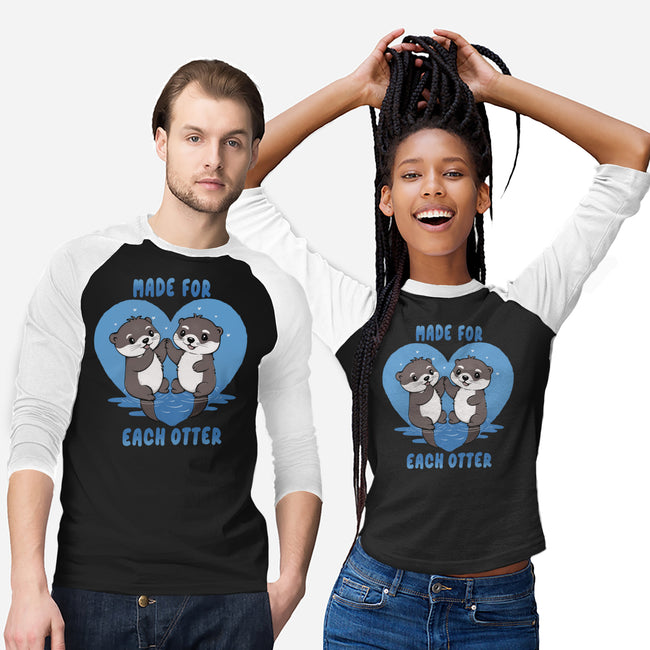 Made For Each Otter-Unisex-Baseball-Tee-Trendlory