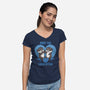 Made For Each Otter-Womens-V-Neck-Tee-Trendlory