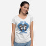 Made For Each Otter-Womens-V-Neck-Tee-Trendlory