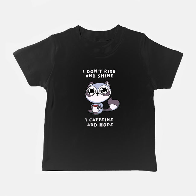 I Don't Rise And Shine-Baby-Basic-Tee-FunkVampire