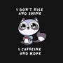 I Don't Rise And Shine-Unisex-Crew Neck-Sweatshirt-FunkVampire