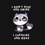 I Don't Rise And Shine-Youth-Crew Neck-Sweatshirt-FunkVampire