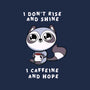 I Don't Rise And Shine-Unisex-Crew Neck-Sweatshirt-FunkVampire