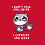I Don't Rise And Shine-Youth-Crew Neck-Sweatshirt-FunkVampire