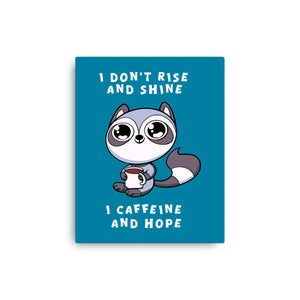 I Don't Rise And Shine