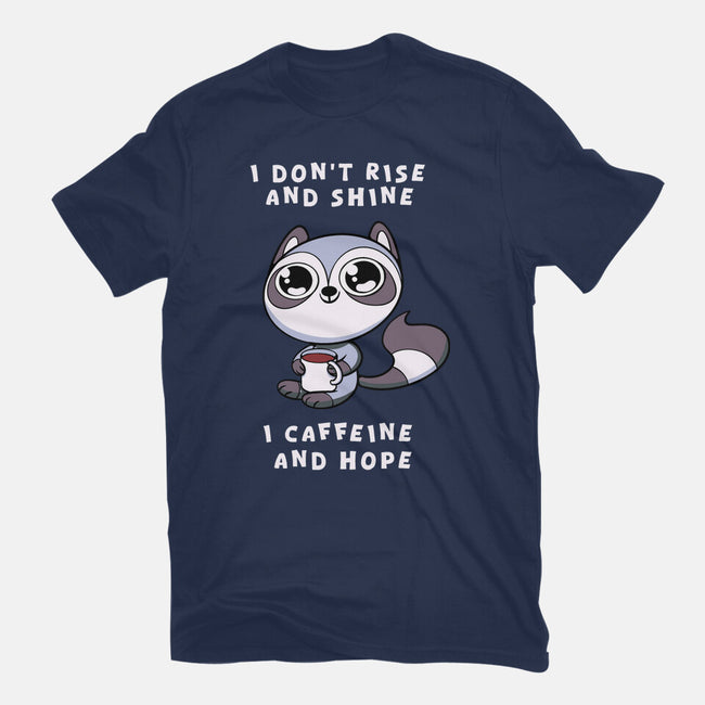 I Don't Rise And Shine-Unisex-Basic-Tee-FunkVampire