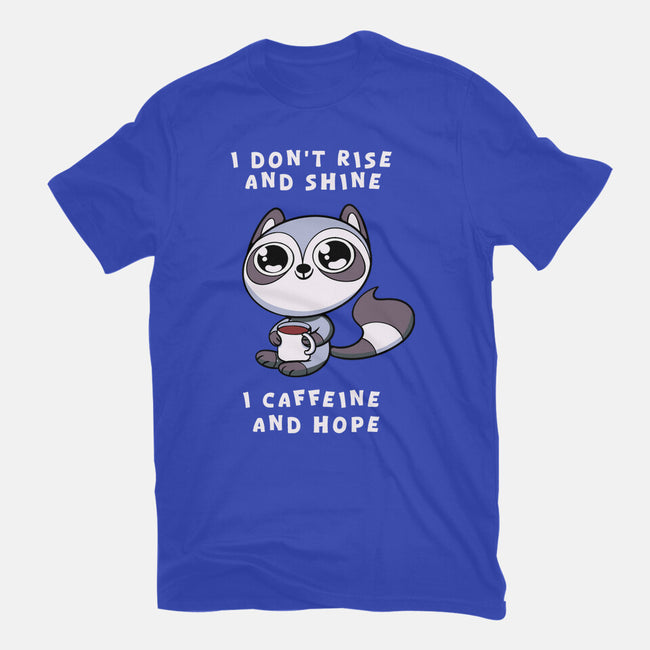 I Don't Rise And Shine-Unisex-Basic-Tee-FunkVampire