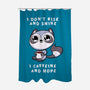 I Don't Rise And Shine-None-Polyester-Shower Curtain-FunkVampire