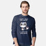 I Don't Rise And Shine-Mens-Long Sleeved-Tee-FunkVampire