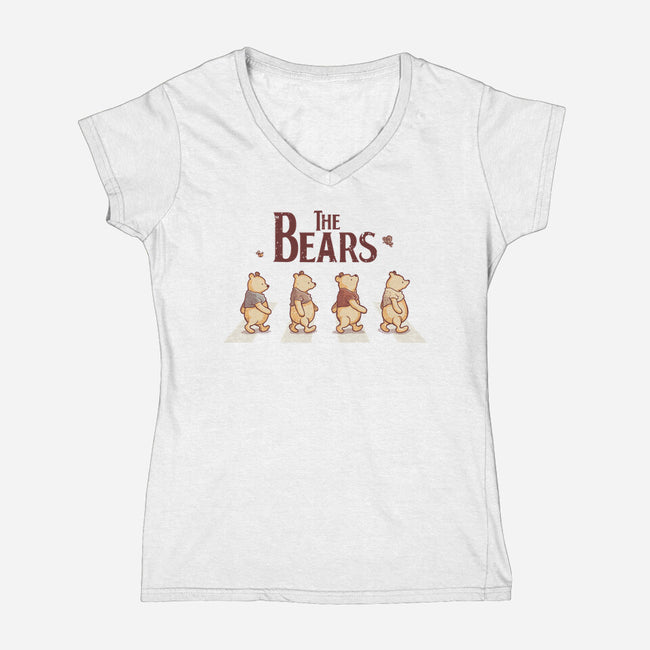 The Bears-Womens-V-Neck-Tee-retrodivision