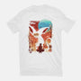 Twinkle Wings-Womens-Fitted-Tee-dandingeroz
