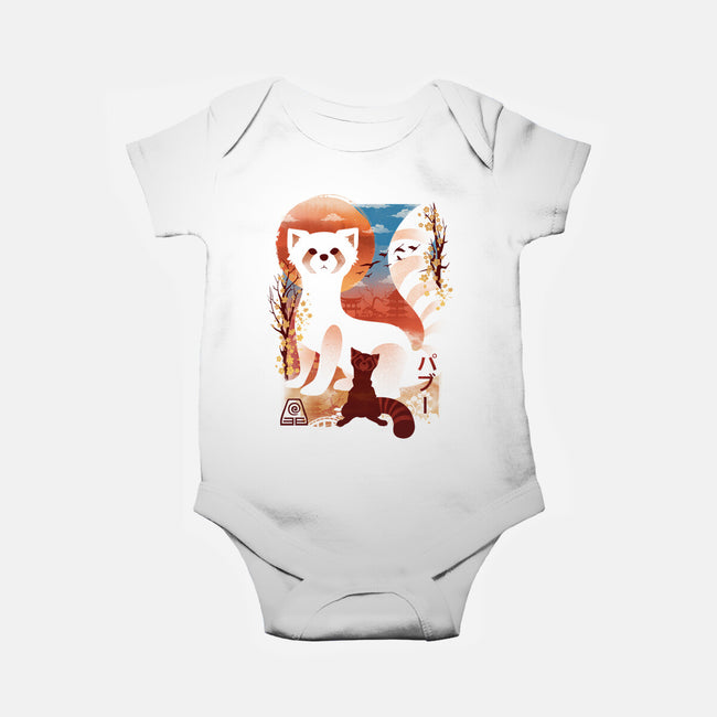 Fire Ferrets-Baby-Basic-Onesie-dandingeroz