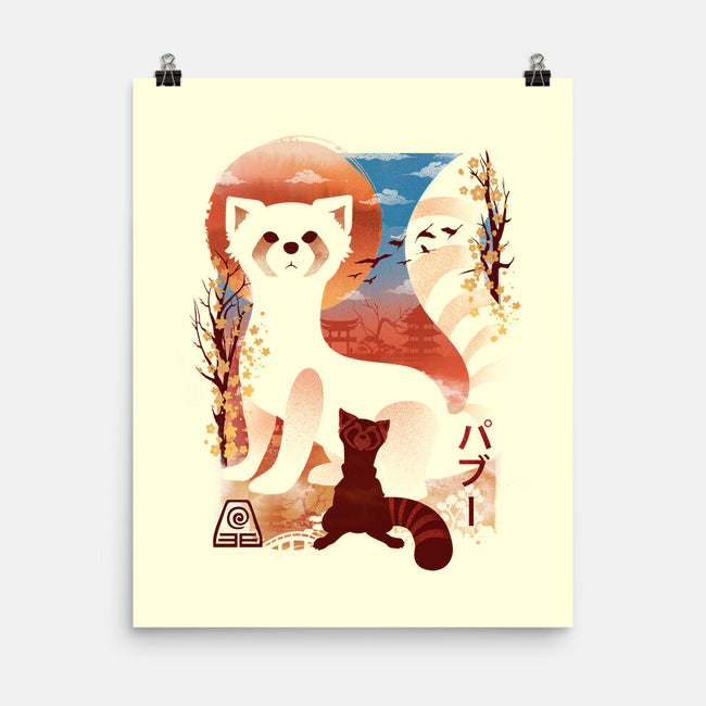 Fire Ferrets-None-Matte-Poster-dandingeroz