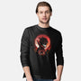 Okarun Night-Mens-Long Sleeved-Tee-dandingeroz