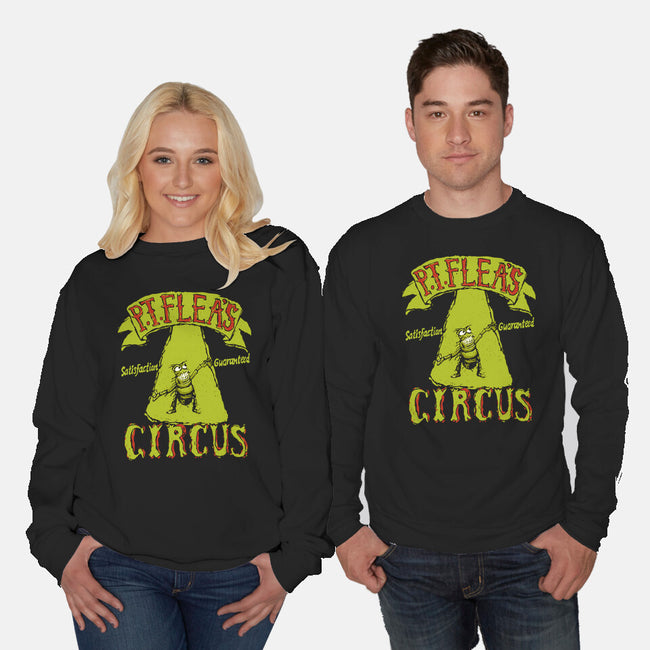 Flea Circus-Unisex-Crew Neck-Sweatshirt-dalethesk8er