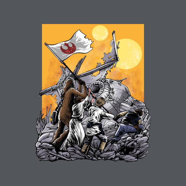The Battle Of Tatooine-Womens-Fitted-Tee-zascanauta