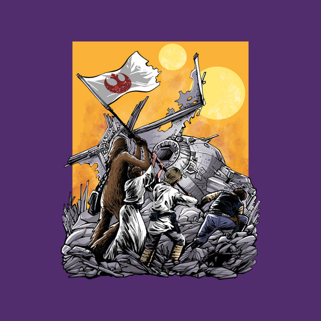 The Battle Of Tatooine-Womens-Fitted-Tee-zascanauta