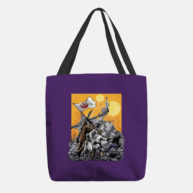 The Battle Of Tatooine-None-Basic Tote-Bag-zascanauta