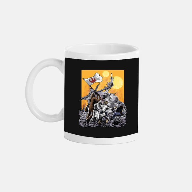 The Battle Of Tatooine-None-Mug-Drinkware-zascanauta