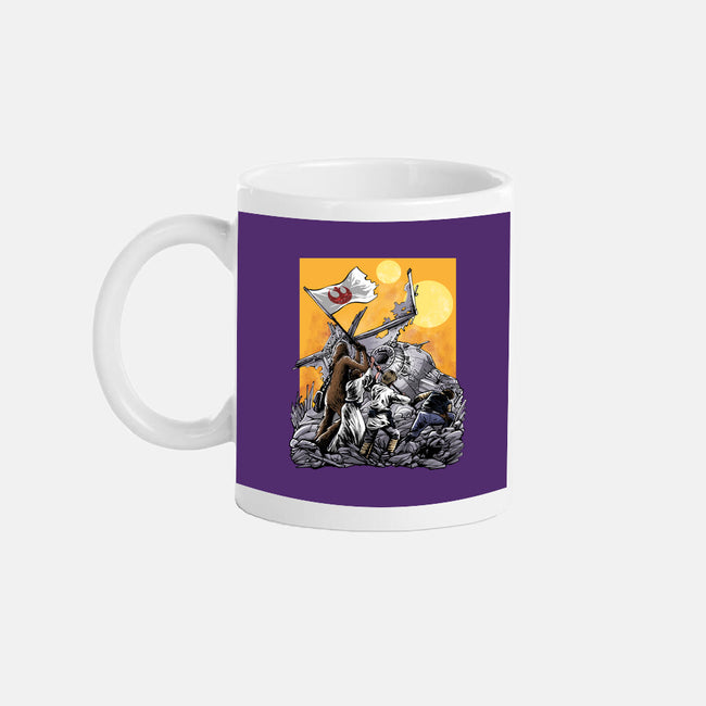 The Battle Of Tatooine-None-Mug-Drinkware-zascanauta