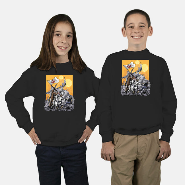 The Battle Of Tatooine-Youth-Crew Neck-Sweatshirt-zascanauta