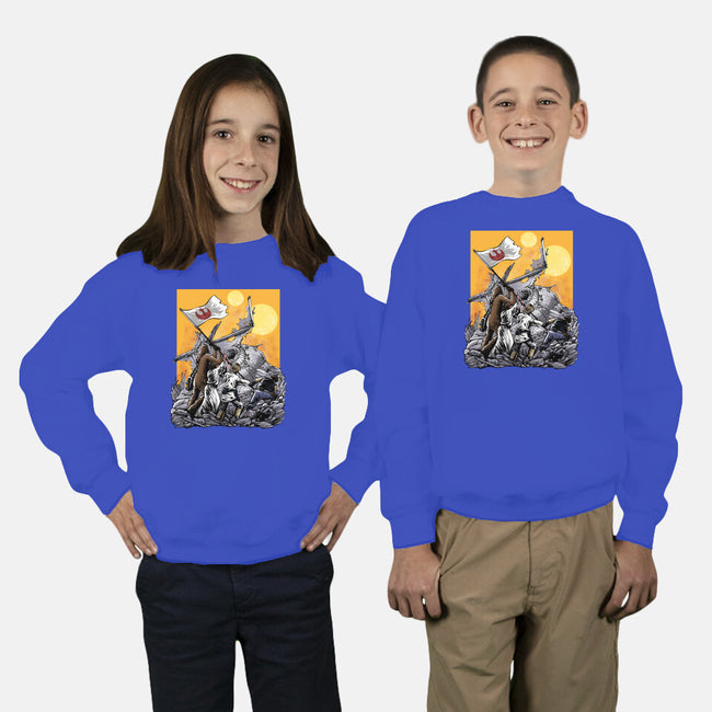 The Battle Of Tatooine-Youth-Crew Neck-Sweatshirt-zascanauta