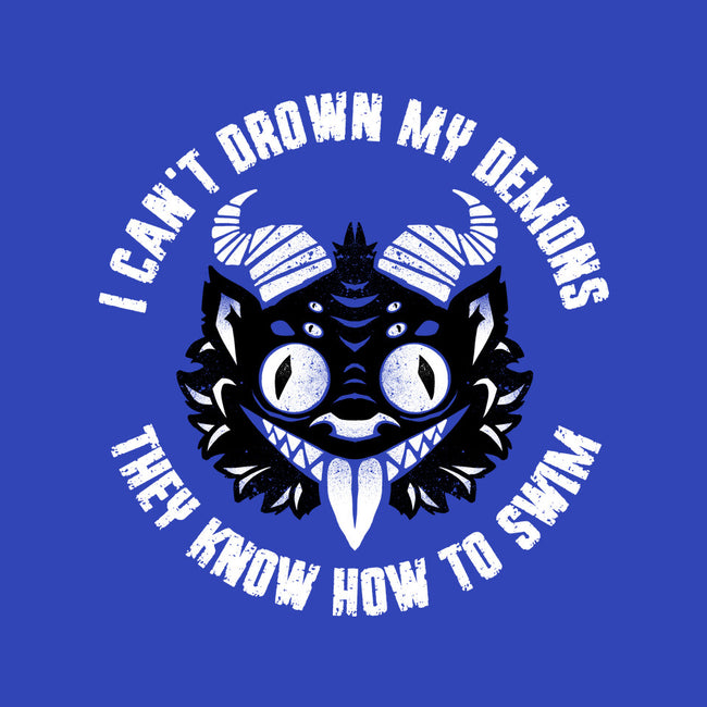 I Can't Drown My Demons-Mens-Heavyweight-Tee-Bezao Abad